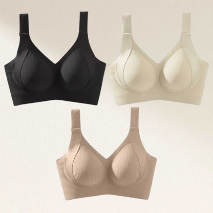 🎁Last Day Buy 1 Get 3 Packs🔥Super Firming Wire-Free Push Up Bra All-Day Comfort No More Sagging (3-Pack Value Set)