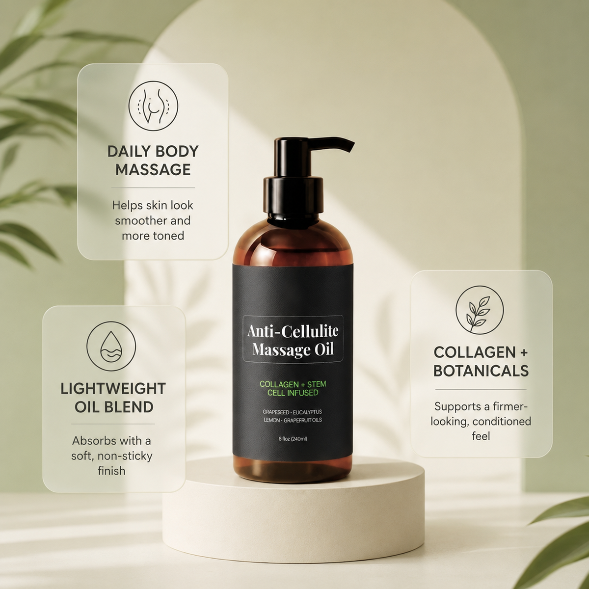New Anti-Cellulite Massage Oil