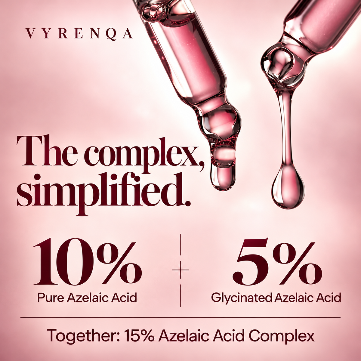 VYRENQA 15% Azelaic Acid Complex Clarifying Serum – 30 mL