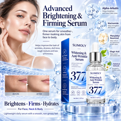 SLIMOLY Brightening Dark Spot Serum – For Face, Neck & Hands – Helps Fade the Look of Dark Spots & Uneven Tone – 70% OFF + 🎁 Free Derma Roller Today