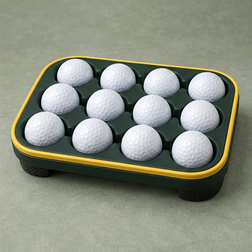 BallNest Golf Ball Storage Tray