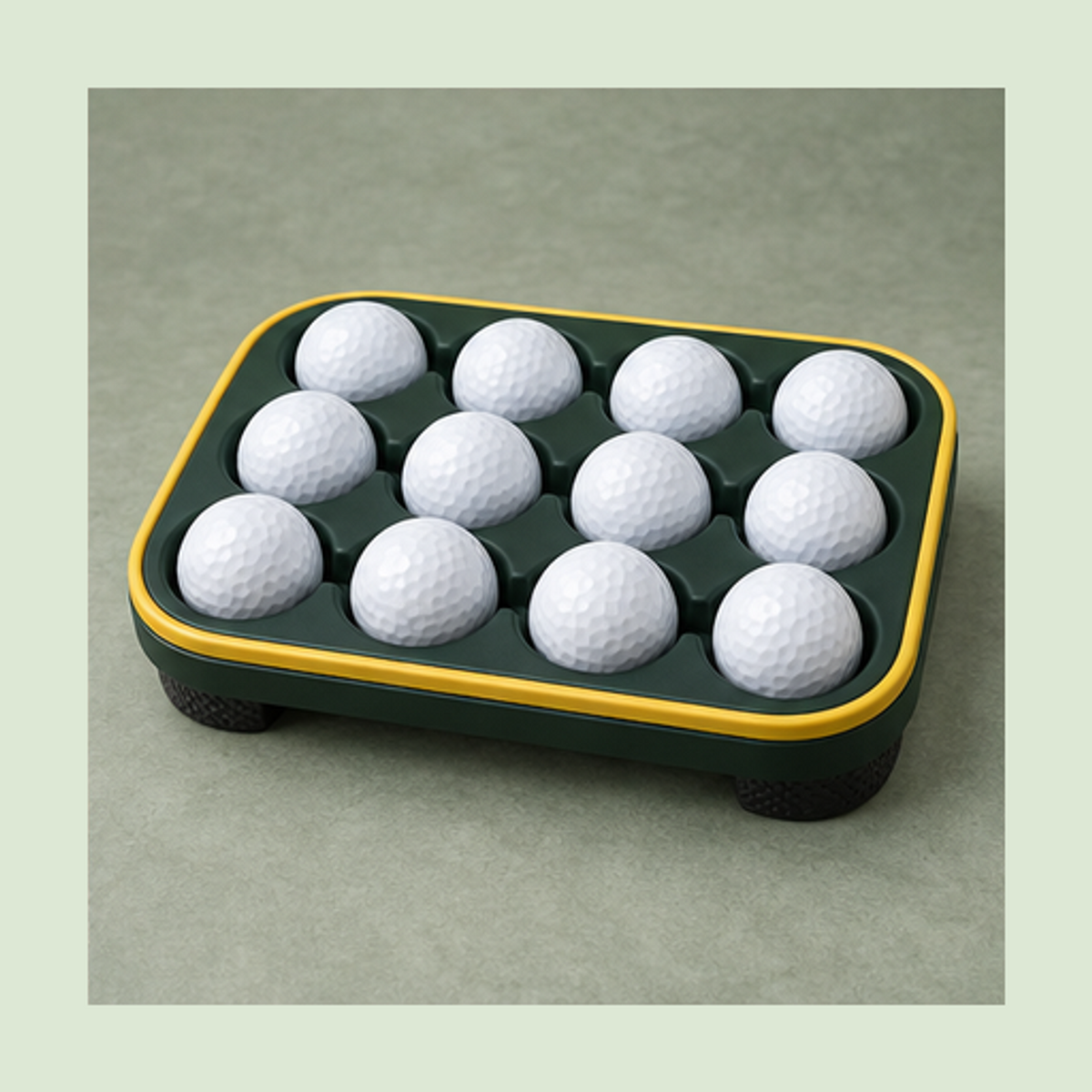 BallNest Golf Ball Storage Tray — lifestyle