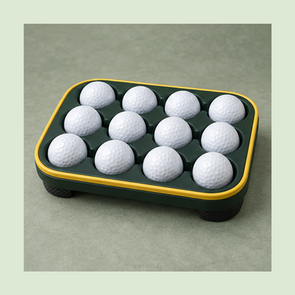 BallNest Golf Ball Storage Tray — lifestyle