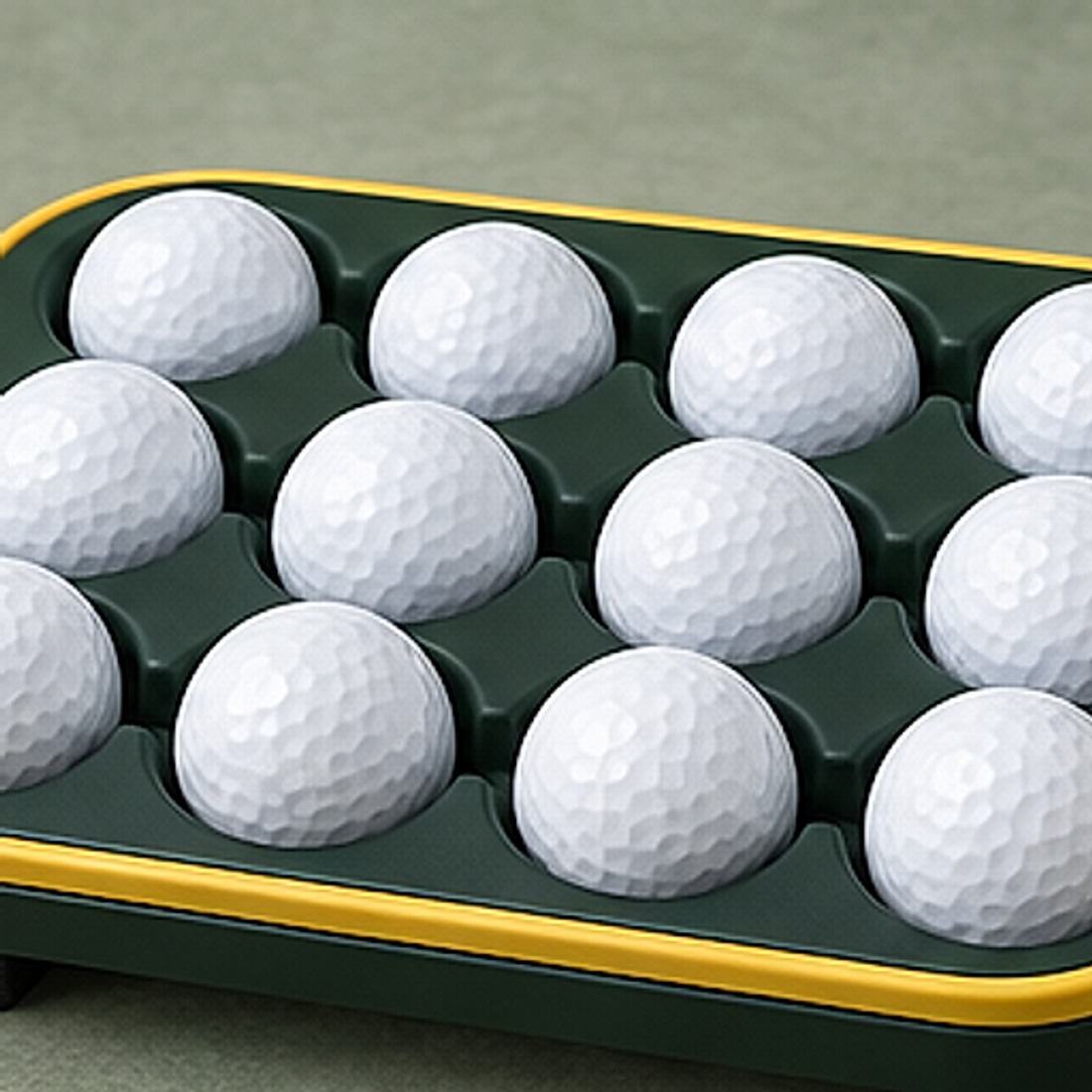 BallNest Golf Ball Storage Tray — detail