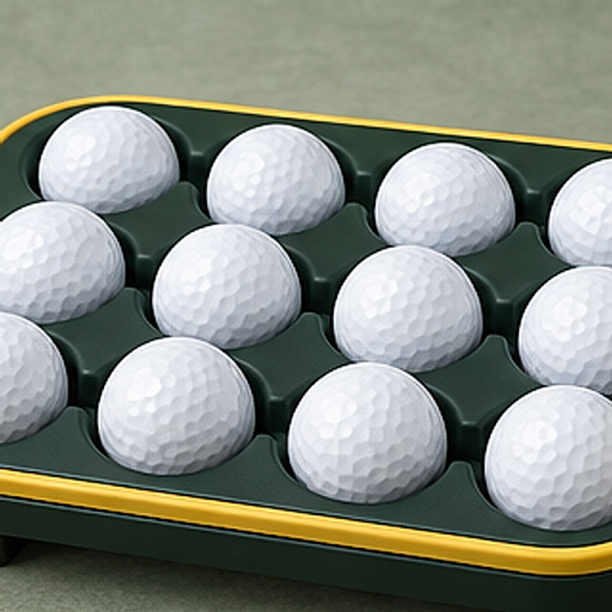BallNest Golf Ball Storage Tray — detail