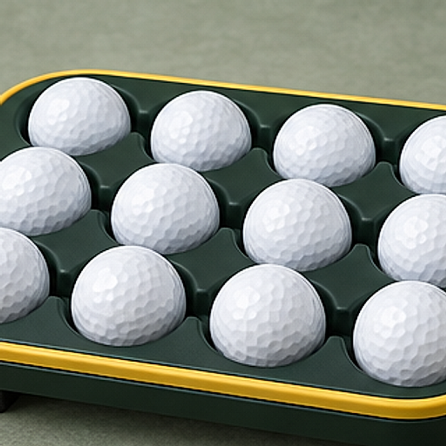 BallNest Golf Ball Storage Tray — detail