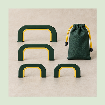 PuttPath Alignment Gate Set — 6 Piece Set — lifestyle